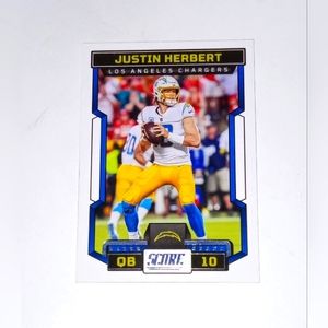 Justin Herbert 2023 Panini Score Football #143